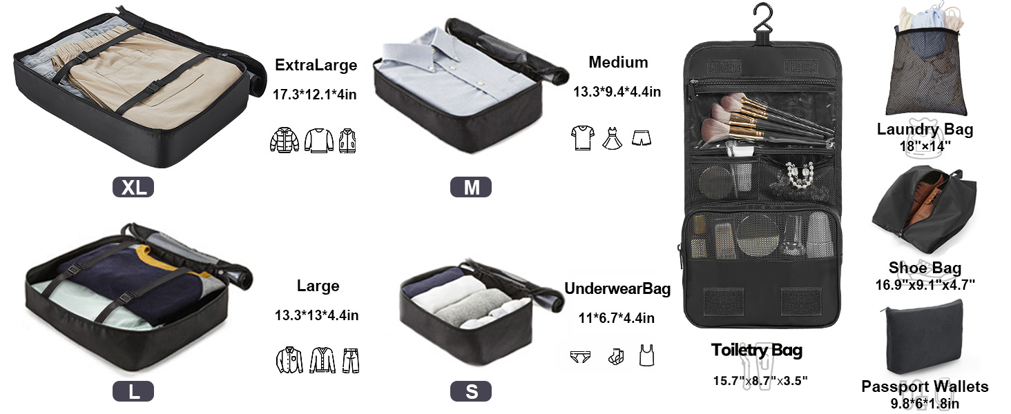 packing cubes for travel passport Wallet passport holder for travel