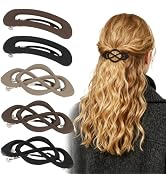 Matte Hair Barrettes for Women Vintage French Barrette Hair Clips Hair Fashion Accessories for Wo...