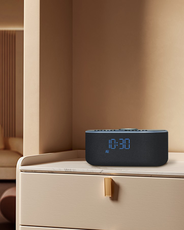 wireless charger alarm clock