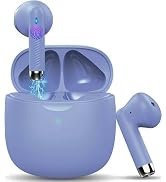 Wireless Earbuds, Bluetooth 5.3 Headphones Stereo Bass with Noise Cancelling Mic, Earbuds IP7 Wat...