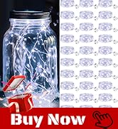 kolpop 30 Pack LED Fairy Lights Battery Operated, 7FT 20 LED Mini Twinkle String Lights Battery P...