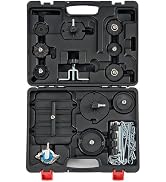 ARES 1021001-12-Piece Master Cylinder Bleeder Kit - Cylinder Adapters Work on Most Current Master...