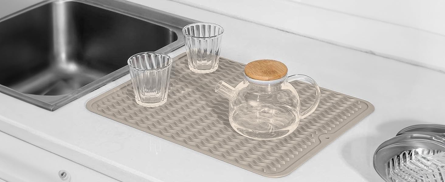 dish drainer mat