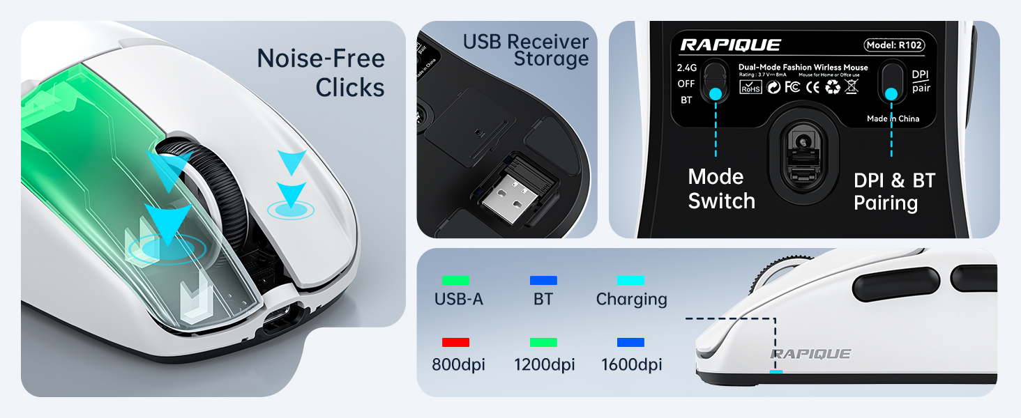 R102 Bluetooth Mouse