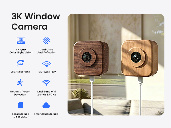 3K Window Camera