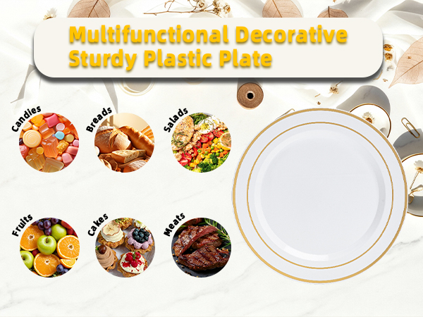 plastic plates sets