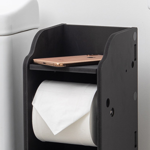 toilet roll storage corner stand