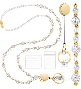 Toykee Lanyards for Id Badges and Keys for Women Teacher - Colorful Beaded Card Holders