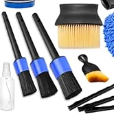 Viewsun 18PCS Car Cleaning Kit, Car Interior Detailing Kit with Blue High Power Handheld Vacuum, ...