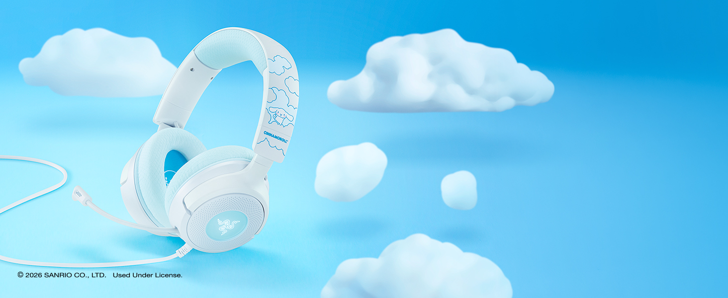 Razer Kraken V4 X - Cinnamoroll Edition