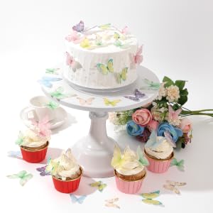 edible butterflies for cake decorating