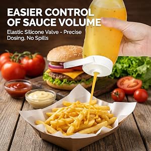 condiment squeeze bottles