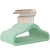 Ulimart Baby Hangers Velvet 50 Pack-11.4 Inch,Baby Clothes Hangers Non Slip, Baby Hangers for Clo...