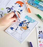 bluey coloring page