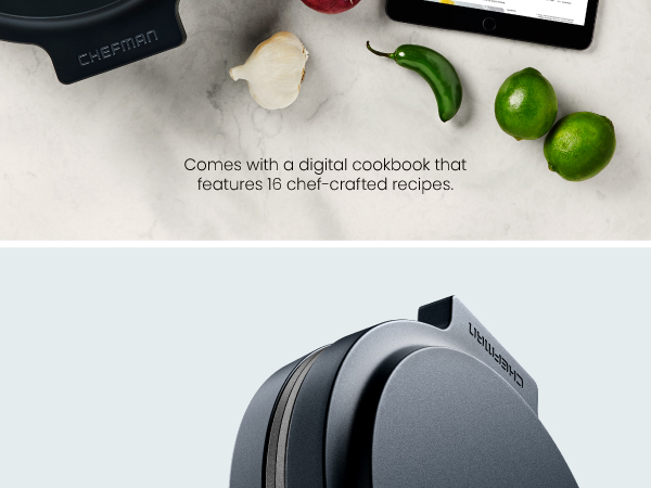 Comes with the digital cookbook