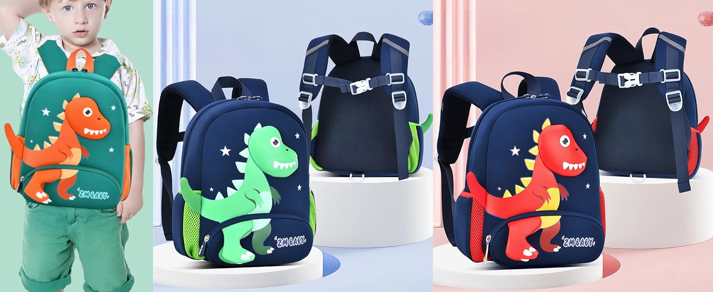 dinosaur preschool boys backpacks