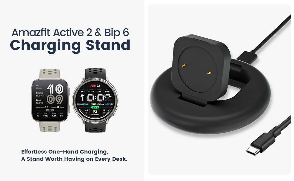 amazfit bip 6 charger