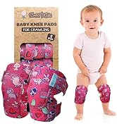 Baby Knee Pads for Crawling (2 Pairs) I Protector for Toddler, Infant, Girl, Boy