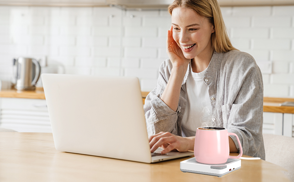 heated coffee mug
