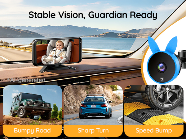 Baby Car Camera Backseat Monitor Car Seat Mirror