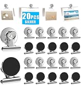 DIYMAG Magnetic Clips, Personalized Sculpture Photo Frame Collage for Pictures Holders Heavy Duty...