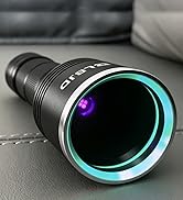 LBJD Black Light Flashlight, 365NM Rechargeable Filtered UV Flashlights with High Power Battery f...