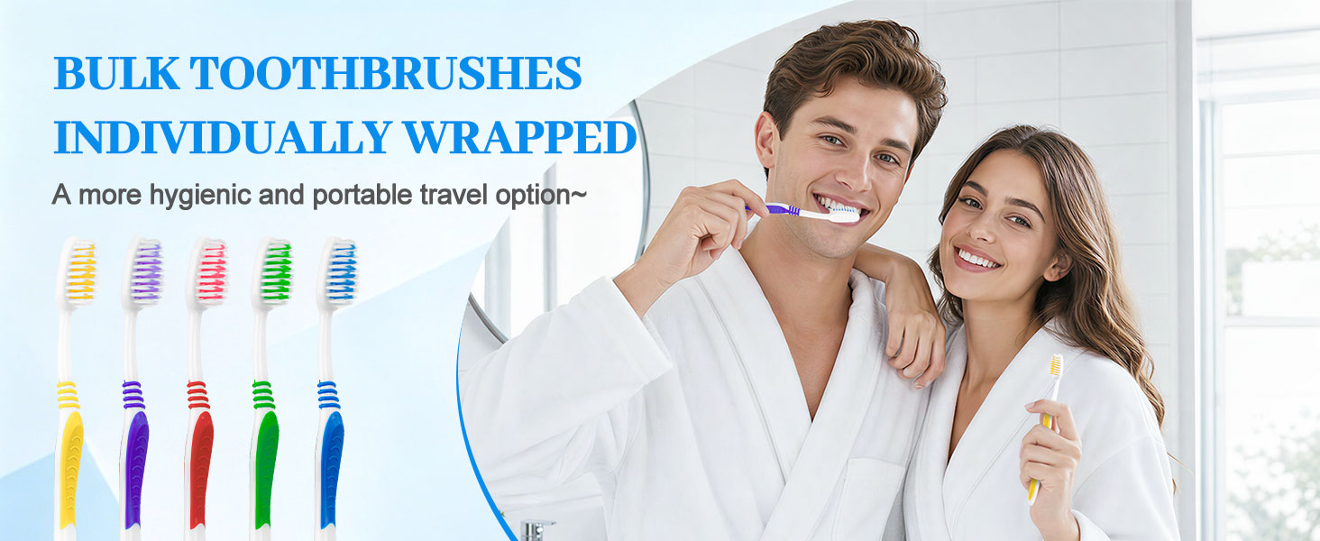 Bulk Toothbrushes Individually Wrapped