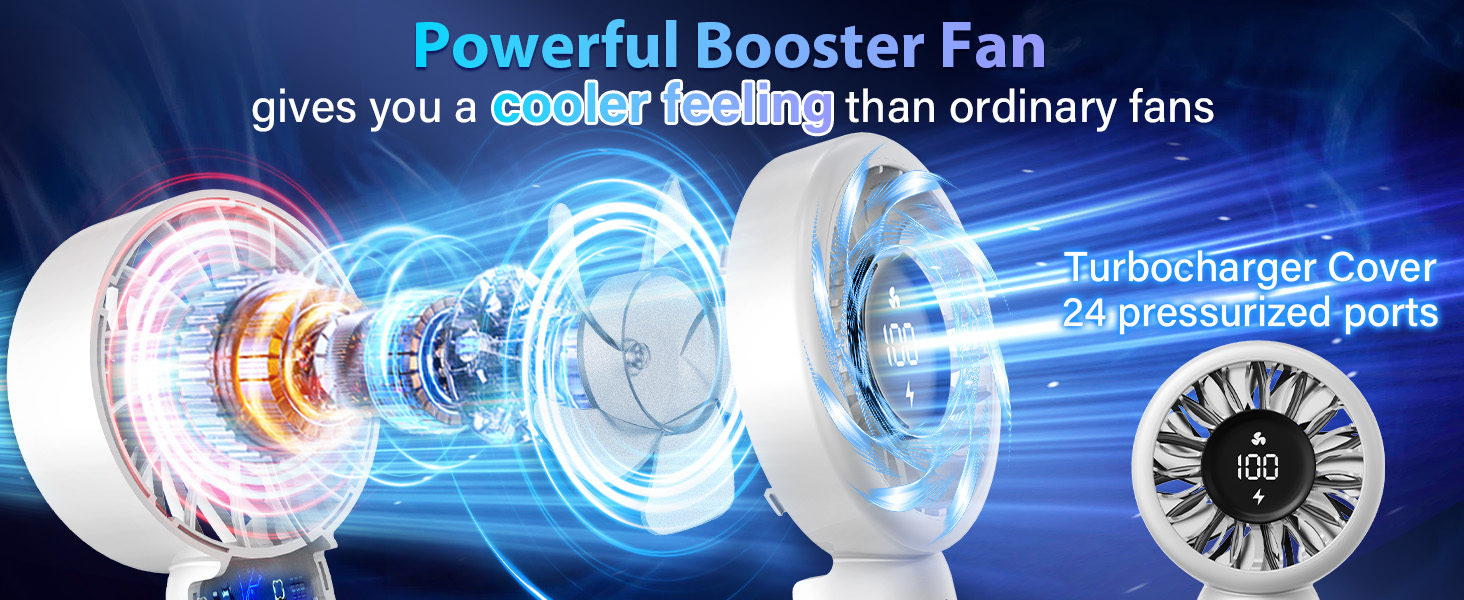 Handheld Fan Rechargable
