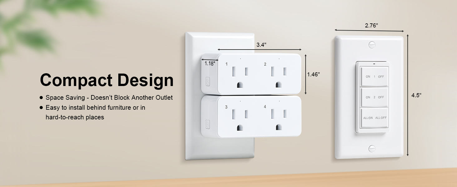 wireless outlet with remote