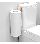 Conworld Gold Toilet Paper Holder Brushed Nickel for 3 Roll Tissue, 1 Pack Bathroom Toilet Paper ...