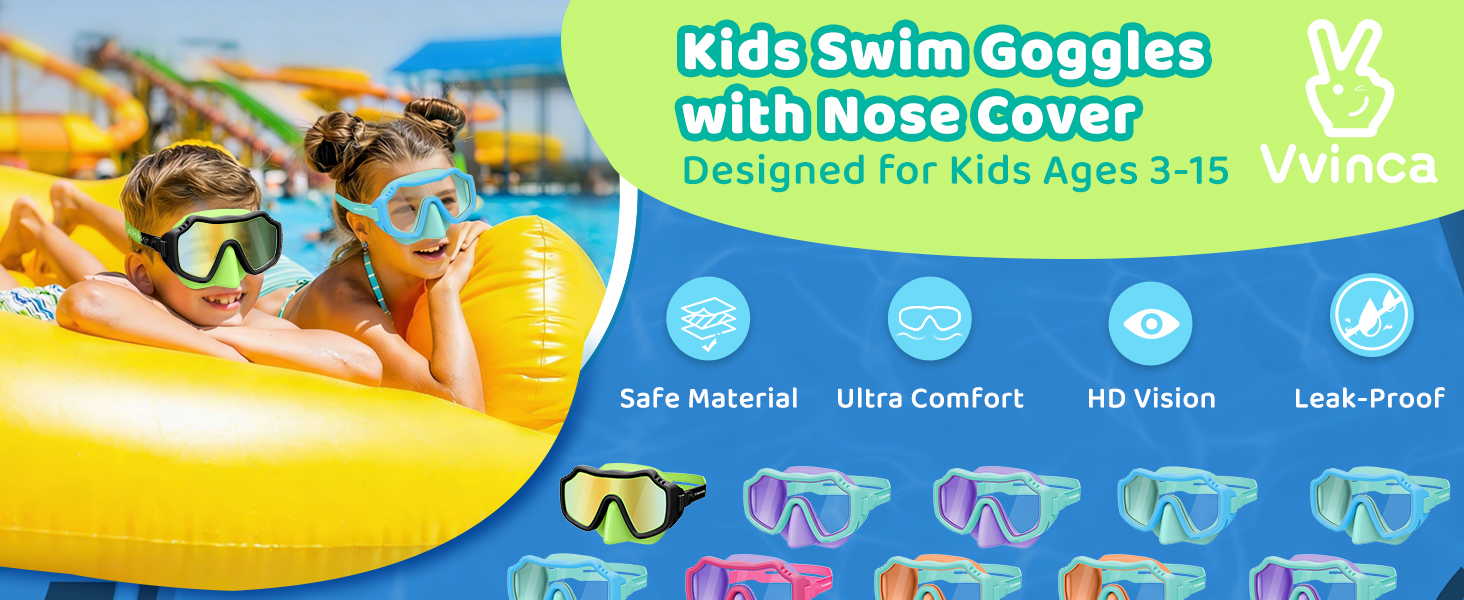 goggles with nose cover