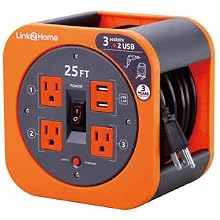 Cord Reel, Power Management, Power Strip, Extension Cord