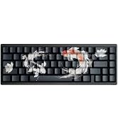 ULTRAEQUIP PBT Keycaps Lucky Koi Fish 60 75 100 Percent Shine Through Side Printe Thick Cherry Pr...