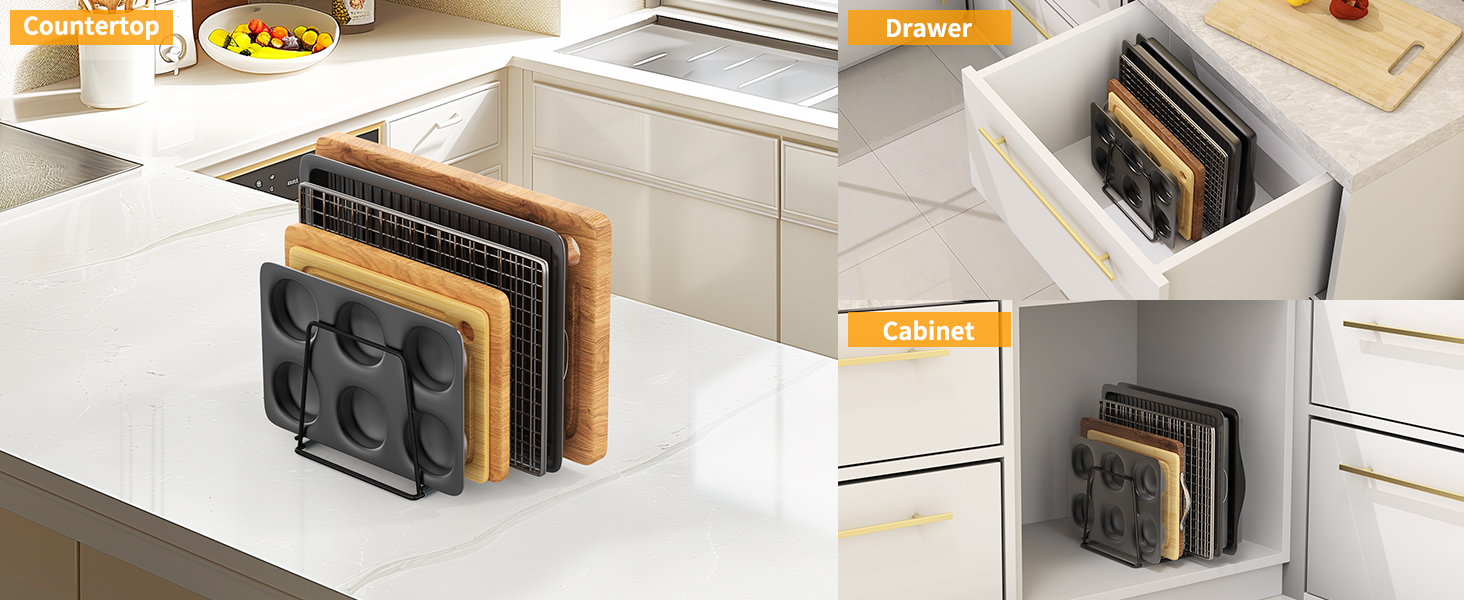 LAEMYFYRE Cutting Board Holder Stand