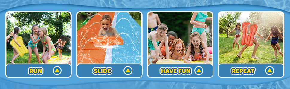 water slide