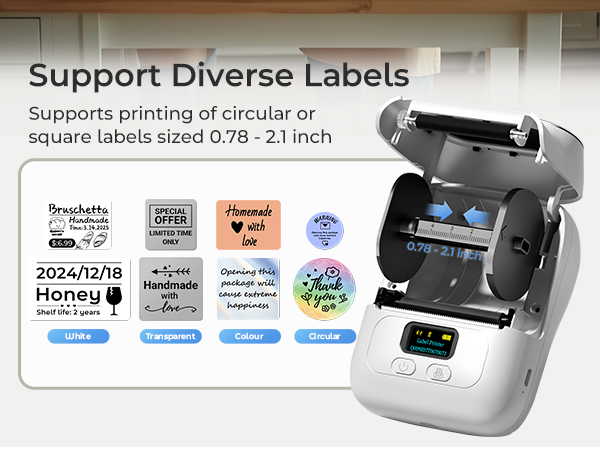 Bluetooh label maker