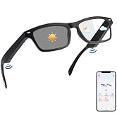 GenXenon AI Glasses for Men Women, AI Translator Powered by ChatGPT with Real-Time Translation(16...