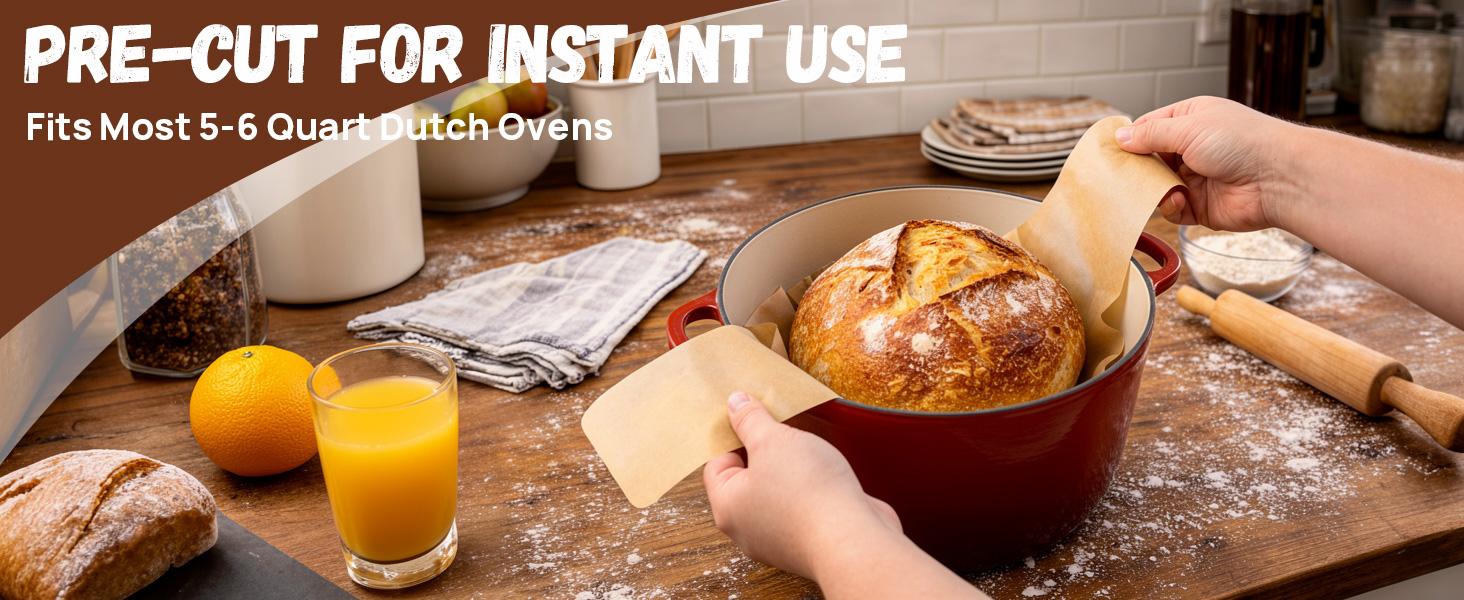 Parchment Paper Bread Sling