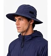 Zylioo XXL XL Waterproof Sun Hat for Big Heads Men Women, Wide Brim Boonie Hat, Large Head Outdoo...
