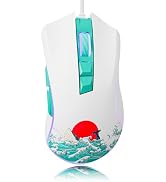 XVX Wired Gaming Mouse, 12000 DPI RGB Gaming Mouse with 12 Backlit Modes & 7 Macro Buttons, PC Ga...