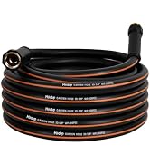 HODUP Heavy Duty 5/8 Inch Garden Hose – Flexible, Kink-Free & Leakproof with UV-Resistant Hybrid ...