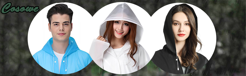 Raincoats for adults