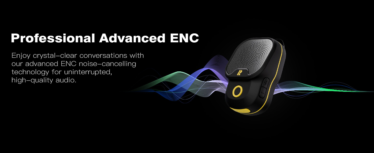 ENC noise-cancelling microphone speaker