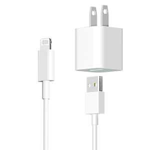 iPhone charger block