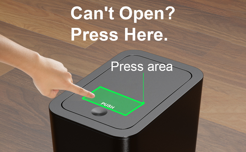 bathroom trash can set