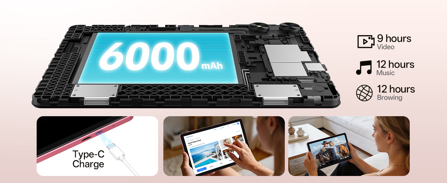 Long-Lasting Battery tablet
