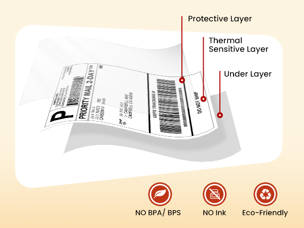 Phomemo 4x6 Thermal Label
