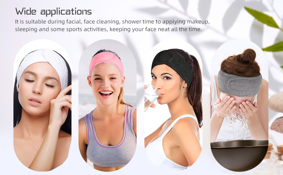 facial headband
