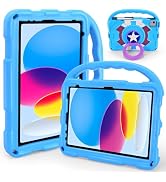 Riaour Kids Case for iPad A16 11 Inch 2025 (11th Gen) & iPad 10th Generation (10.9" 2022), Duty M...