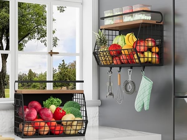 Pantry Kitchen Counter Magnetic Storage